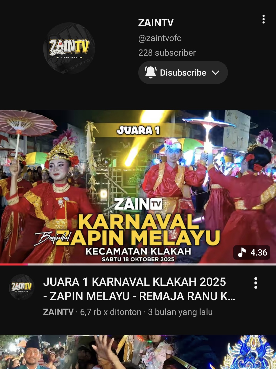 Dokumentasi Karnaval